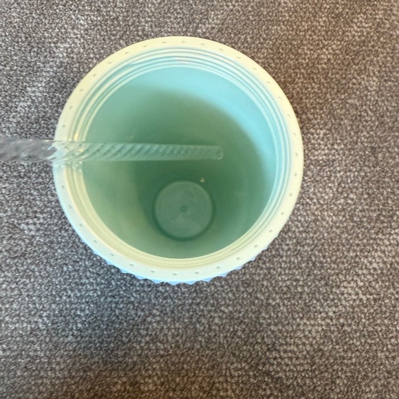 Starbucks Pink Sunset Ombré Tumbler And White Studded Tumbler Lot Of Two - Picture 7 of 11